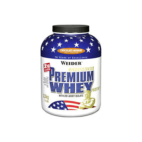 Weider Premium whey 2300g  Chocolate nougat