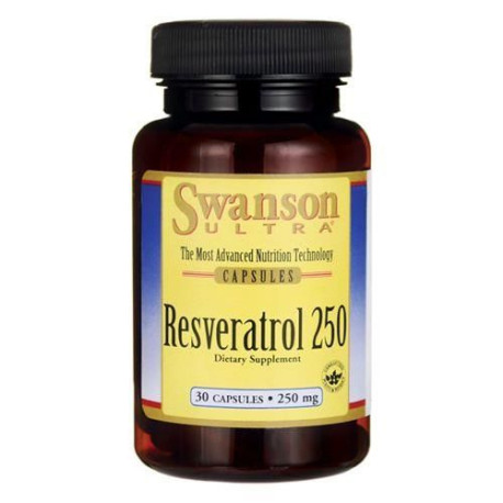 SWANSON Resveratrol 250mg - 30caps.