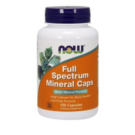 NOW Full Spectrum Minerals Caps - 120caps.