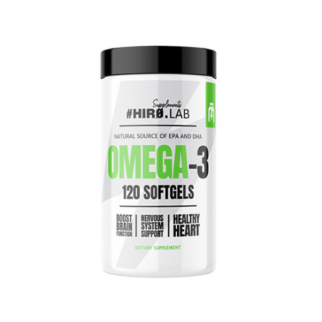 HIRO.LAB Omega 3 - 120 Softgels.