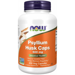 NOW Psyllium Husk 500mg 200vcaps