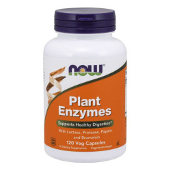 NOW Plant Enzymes - (120 kaps.)