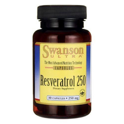 SWANSON Resveratrol 250mg - 30caps.