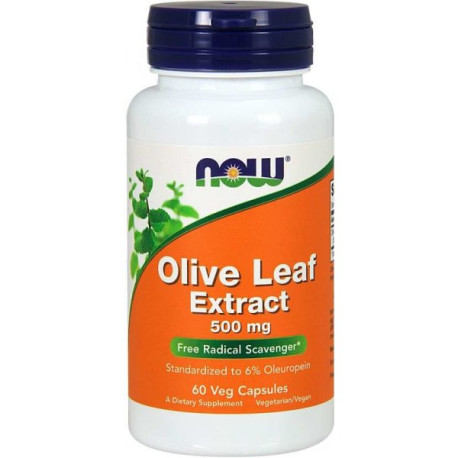 Now Olive Leaf extract 500 mg -60 kaps.