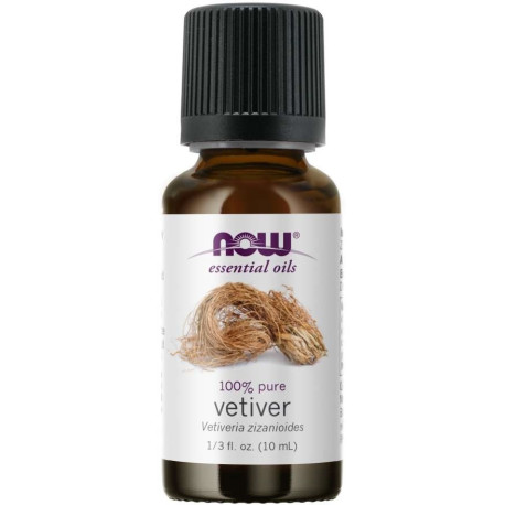 NOW 100% Vetiver oil- 10 ml