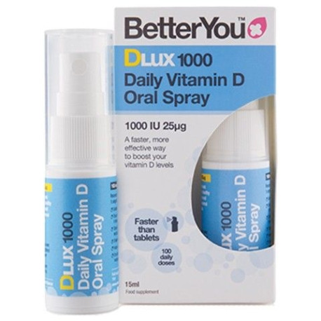 BetterYou DLux 1000 IU Vitam├şn D3 v spreji 15 ml