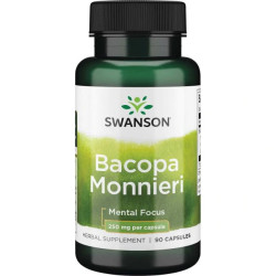 Swanson Bacopa Monnieri 250 mg 90 kaps.