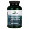Swanson L-Arginine & L-Ornithine -100 kaps.