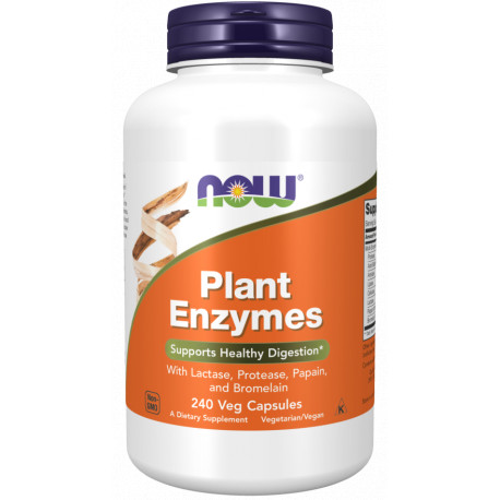 NOW Plant Enzymes - (240 kaps.)