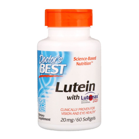 DoctorÔÇÖs Best Lutein with Lutemax 60 kaps.