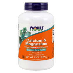 Now Calcium & Magnesium 227 g