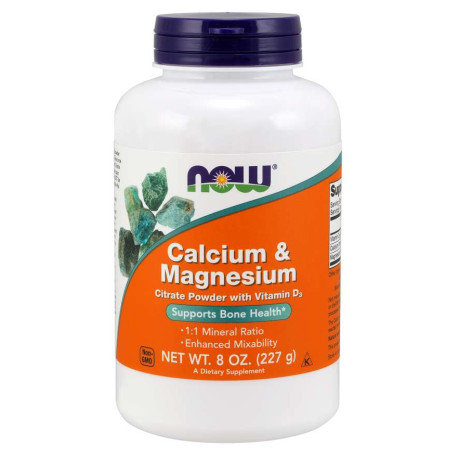 Now Calcium & Magnesium 227 g