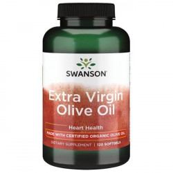 Swanson Olive Oil extra virgin 1000 mg -120 kaps.