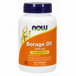 NOW Borage Oil GLA  1000 mg - 60 kaps.