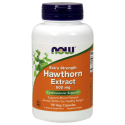 Now Hawthorn Extract 600 mg 90 kaps.