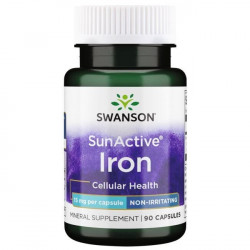 Swanson SunActive Iron 15 mg 90 kaps.