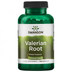 Swanson Valerian Root 475 mg 100 kaps.