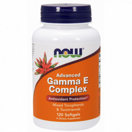 NOW Vitamin E Advanced Gamma E Complex 120 softgel