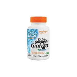 Doctors Best Ginkgo Biloba ekstrakt 120 vegkaps.