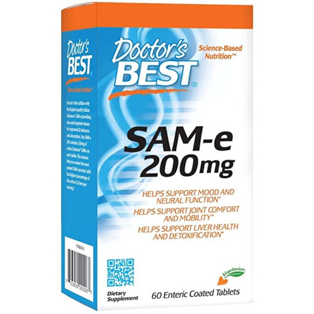 Doctor┬┤s Best SAMe 200 mg 60 tabl.