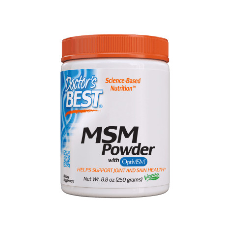 Doctor´s Best  MSM - OptiMSM Metylosulfonylometan 250 g