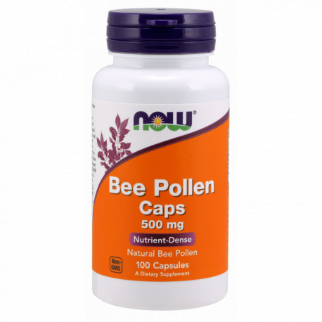 Now Bee Pollen 500 mg 100 kaps.