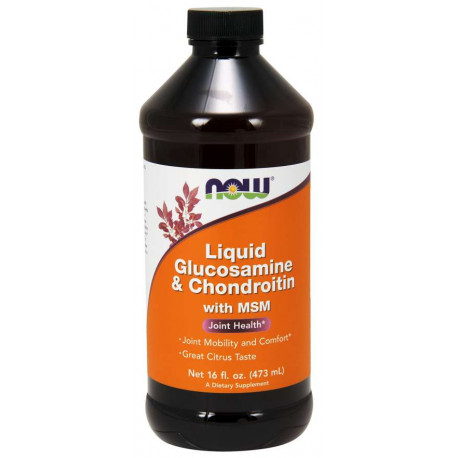 Now Liquid Glucosamine&Chondroitin with MSM 473 ml