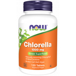 Now Chlorella 1000 mg 120 tabl.