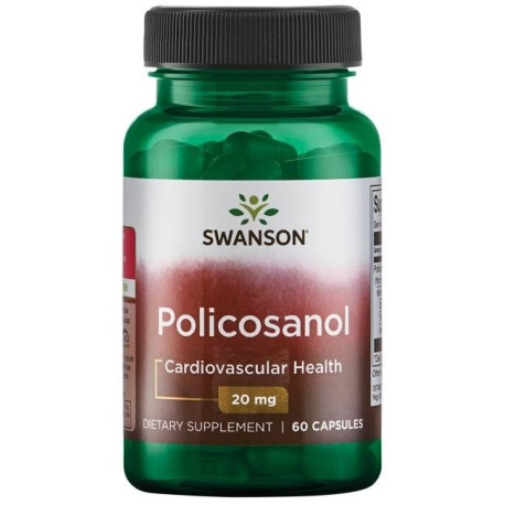 Swanson BioCosanol Polikosanol 20 mg 60 kaps