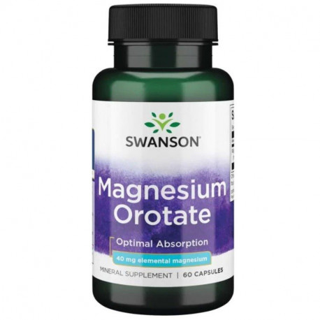 Swanson Magnesium Orotate 60 kaps.