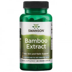 Swanson Bamboo Extrakt 300 mg 60 kaps.