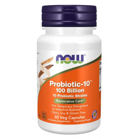 Now Probiotic-10™ 100 Bilion 30 kaps.