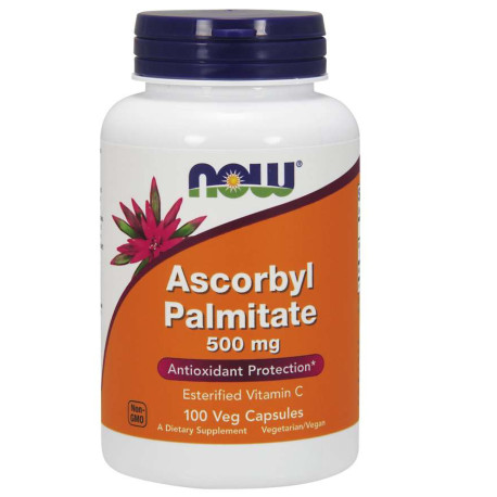 NOW Ascorbyl Palmitate 500 mg 100 kaps.