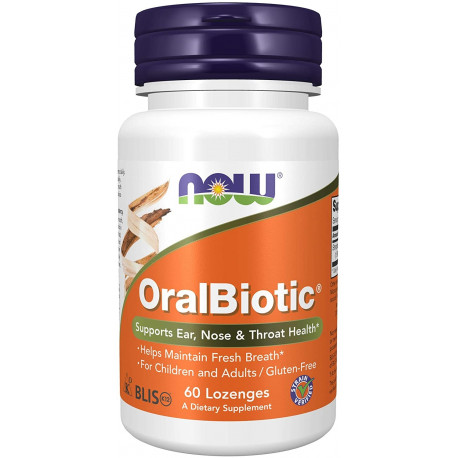 Now OralBiotic 60 lozenges