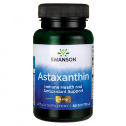 Swanson Astaxanthin 4mg 60 kaps.