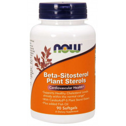 Now Beta-Sitosterol Plant Sterols 90 softgels