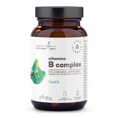 Aura Herbals Vitamin B complex 90 kaps.