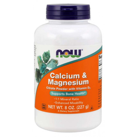 Now Calcium & Magnesium 227 g