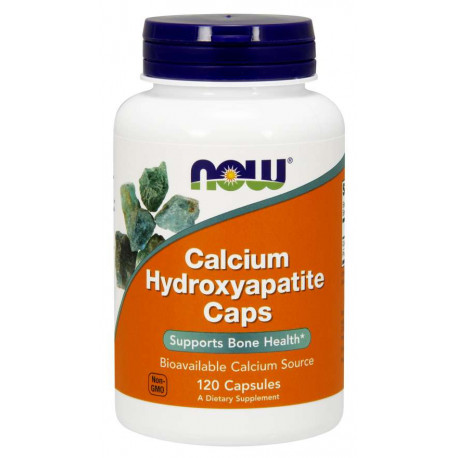 Now Calcium Hydroxyapatite Caps - 120 kaps.