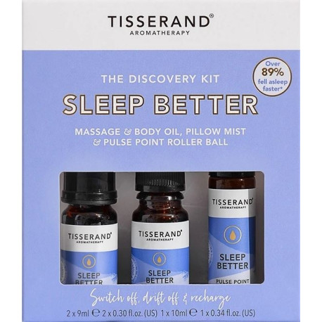 TISSERAND Sleep Better Discovery Kit 2 x 9 ml, 1 x 10 ml