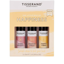 TISSERAND The Little Box of Happiness 3x10ml/Roll-on sada esen. olejov pre lepšiu pohodu/