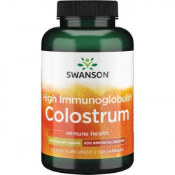 Swanson Colostrum High IG 500 mg 120 kaps