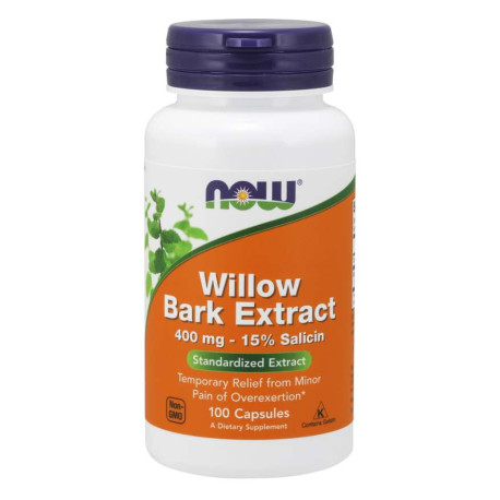 Now Willow Bark Extract 100 kaps.