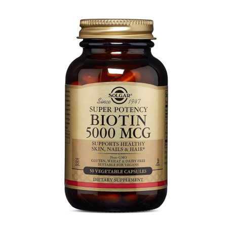 Solgar Biotin 5000 mcg 50 kaps.
