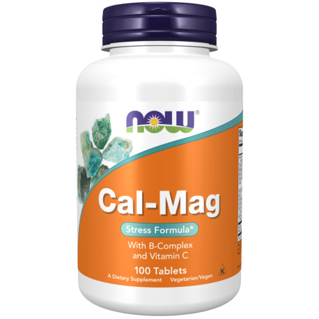 Now Cal-Mag with B-complex and vitamin C 100 tabl.