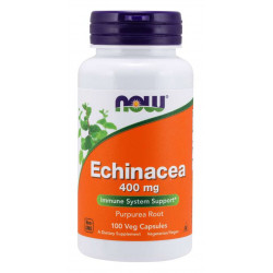 NOW Echinacea 400mg 100 vegkaps.