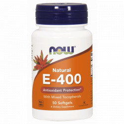 NOW Vitamin E 400 IU 50 softgels