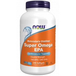 NOW Super Omega EPA 360 mg DHA 240 mg 240 softgels