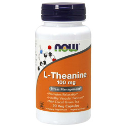 Now L-Theanine with Decaf Green tea 90 kaps.