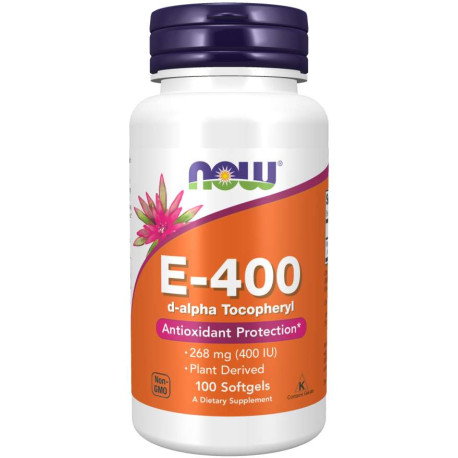 NOW Vitamin E 400 100 softgels